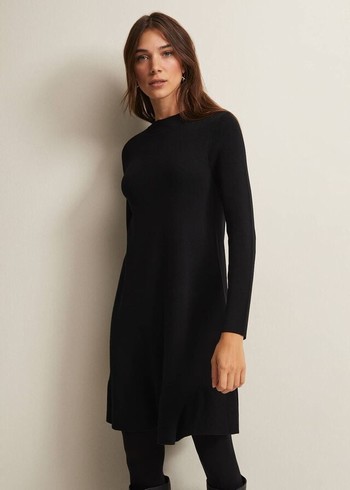 Phase Eight Vickie Fine Knitwear Black USA | 2049831-FY